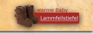 Baby Lammfellstiefel